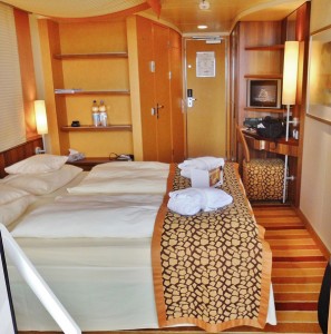 Cabine d'une croisière